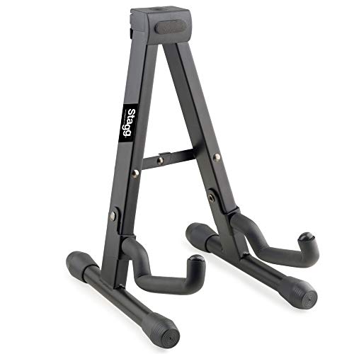Stagg SUVM-A100BK Foldable "A" Stand for Ukuleles, Mandolins, and Violins