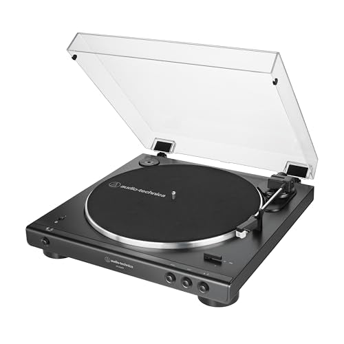 Audio-Technica AT-LP60XBT Fully Automatic Wireless Belt-Drive Turntable - Black