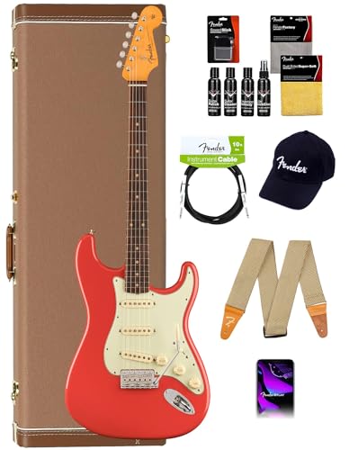 Fender American Vintage II 1961 Stratocaster - Fiesta Red w/ Cleaning Kit