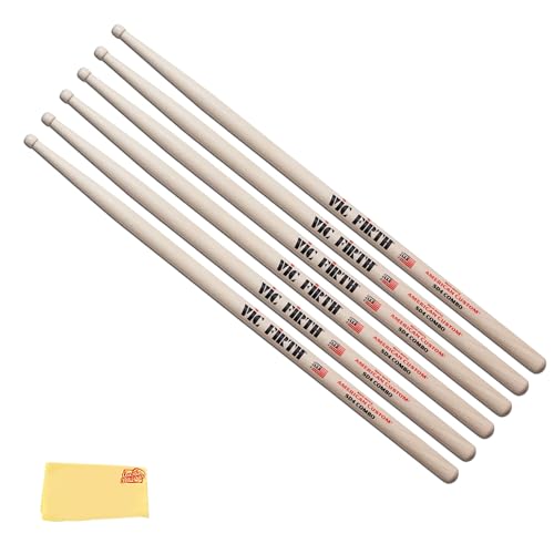 Vic Firth American Custom SD4 Combo Drumsticks - 3 Pack