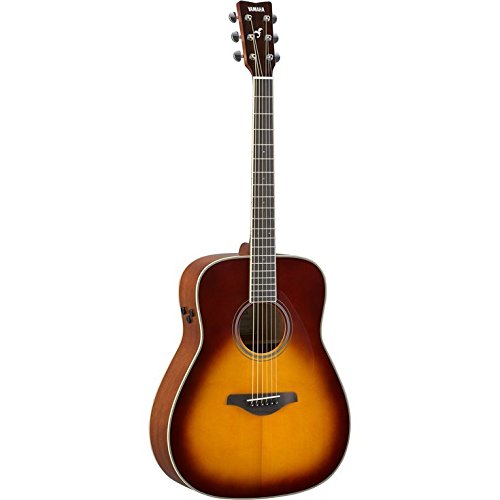 Yamaha FG-TA TransAcoustic Acoustic-Electric Guitar - Brown Sunburst w/ Gig Bag