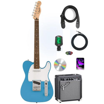 Fender Squier Sonic Telecaster - California Blue w/ Frontman 10G Amplifier