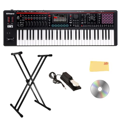 Roland Fantom-06 Synthesizer Keyboard w/ Adjustable Stand