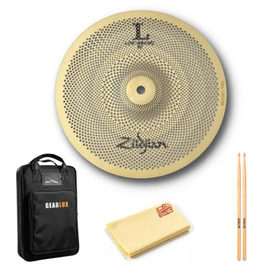 Zildjian LV8010S-S 10" L80 Low Volume Splash Cymbal w/ Drumstick Bag