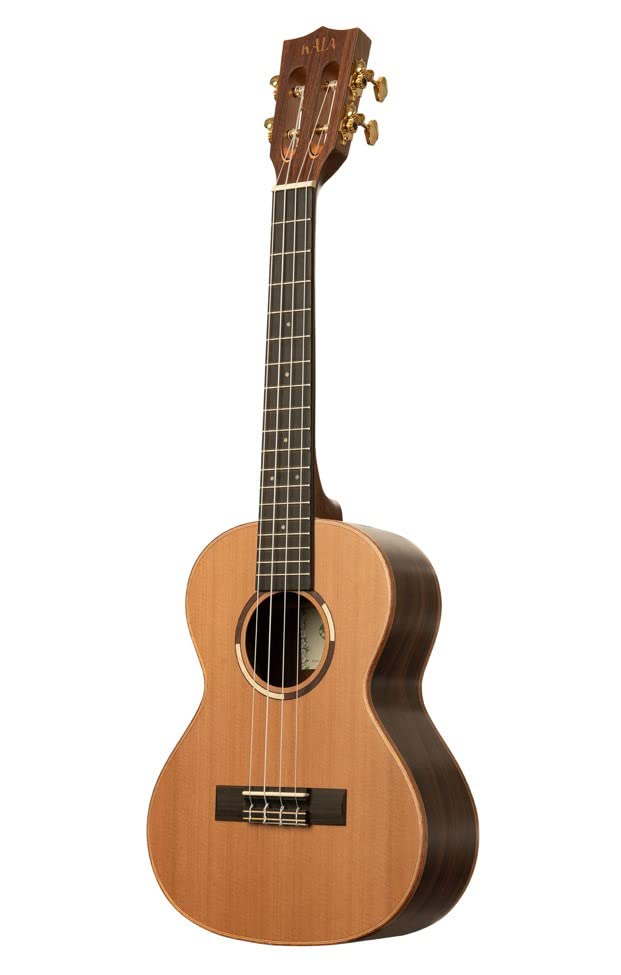 Kala KA-ASCP-T Solid Cedar Top Pau Ferro Tenor Ukulele w/ Gig Bag