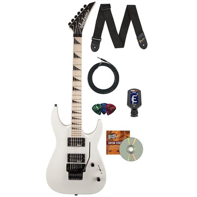 Jackson JS Series Dinky Arch Top JS32 DKA-M Electric Guitar - Snow White w/ Instrument Cable