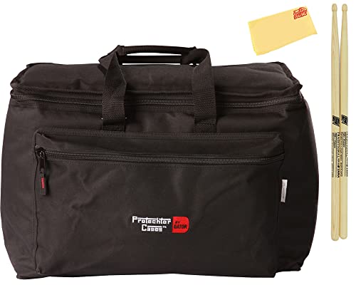 Gator GP-40 Protechtor Series Drum Set Hardware Gig Bag w/ Drumsticks