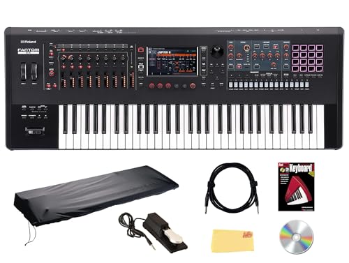 Roland Fantom 6 EX 61-Key Workstation Keyboard Synthesizer w/ Sustain Pedal
