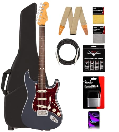 Fender American Professional Classic Stratocaster - Faded Black w/ Cleaning Kit