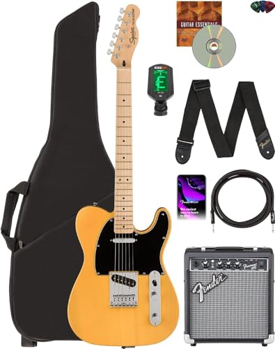 Fender Squier Affinity Telecaster - Black w/ Gig Bag
