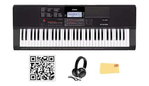Casio CT-X700 61-Key Keyboard w/ Headphones