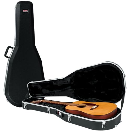 Gator GC-DREAD-12 Deluxe ABS Molded Case for 12-String Acoustic Guitars