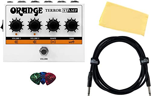 Orange Terror Stamp Guitar Amplifier Pedal w/ Instrument Cable