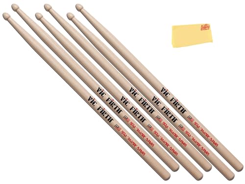 Vic Firth Signature Series Nicko McBrain Drumsticks - 3 Pack
