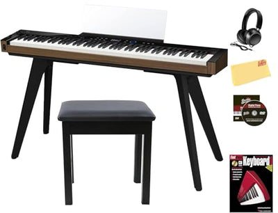 Casio PX-S6000 Privia Slim Digital Piano - Black w/ CS-90P Stand