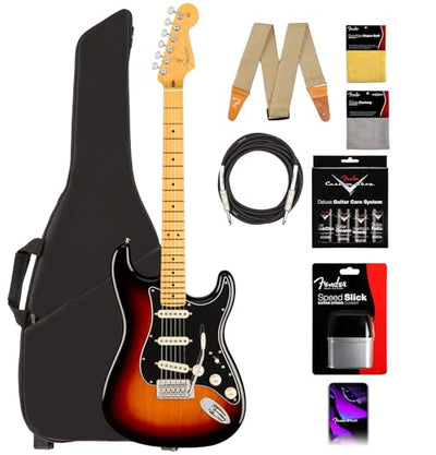 Fender American Professional Classic Stratocaster - 3-Color Sunburst w/ Cleaning Kit