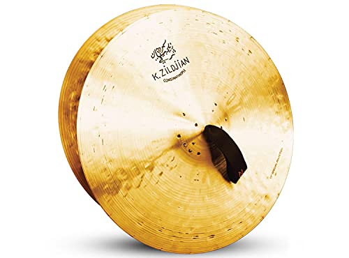 Zildjian K1032 17" K Constantinople Orchestral Special Selection Cymbals, Medium Heavy - Pair
