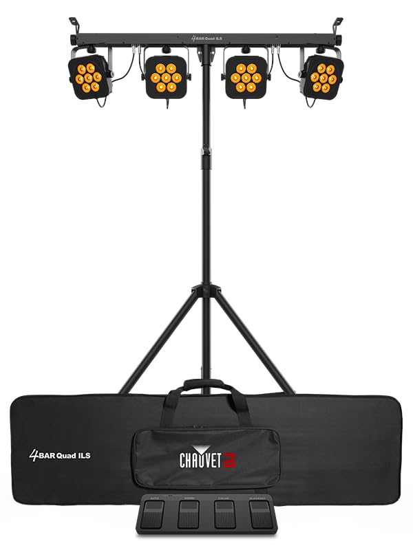 Chauvet DJ 4BAR Quad ILS w/ DMX Cables