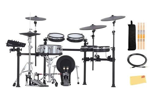 Roland TD713 V-Drums Electronic Drum Set w/ Audio Cable