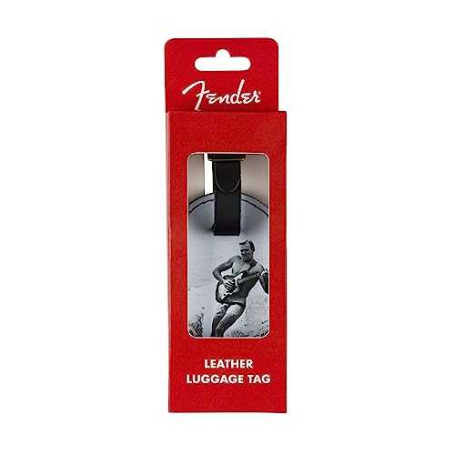 Fender Vintage Ad Luggage Tag - Surfer
