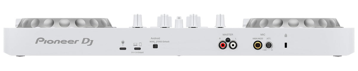 Pioneer DJ DDJ-FLX4 2-Channel DJ Controller - White w/ Case