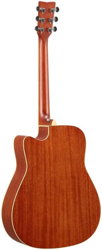 Yamaha FGC-TA TransAcoustic Dreadnought Cutaway Acoustic-Electric Guitar - Vintage Tint