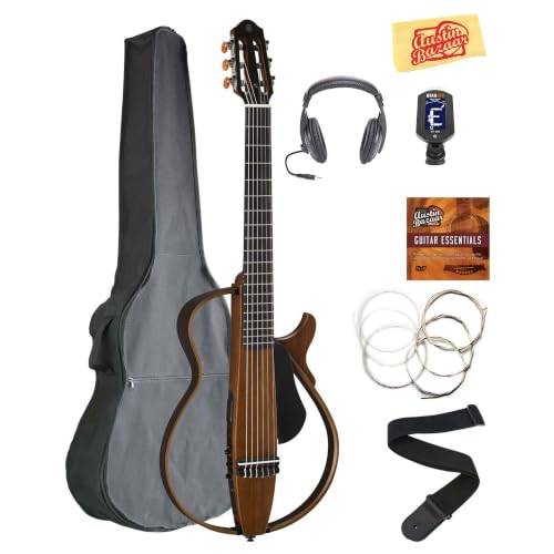 Yamaha SLG200N Nylon String Silent Guitar - Natural w/ Headphones