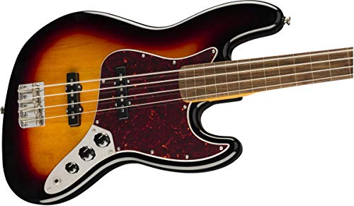 Fender Squier Classic Vibe '60s Jazz Bass Fretless - 3-Color Sunburst