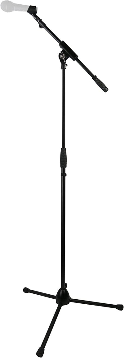 Gearlux Tripod Boom Microphone Stand with Tripod Base, Adjustable Height - 2 Pack