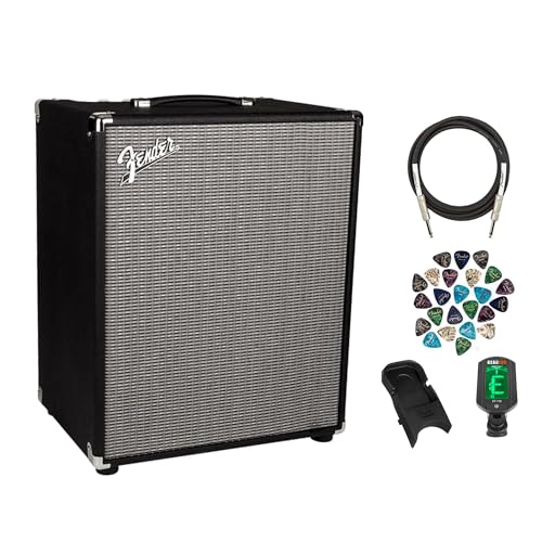 Fender Rumble 200 V3 1x15-Inch Bass Combo Amplifier w/ Amperstand Amp Cradle