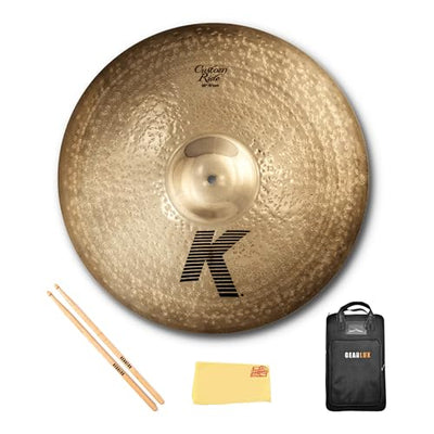 Zildjian K20889 20" K Custom Ride Cymbal w/ Drumstick Bag