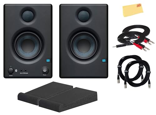 PreSonus Eris E3.5 BT Bluetooth Studio Monitor Pair w/ Cables