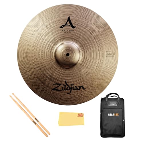 Zildjian S16RC 16" S Rock Crash Cymbal w/ Drumstick Bag