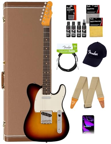 Fender American Vintage II 1963 Telecaster - 3-Color Sunburst w/ Cleaning Kit