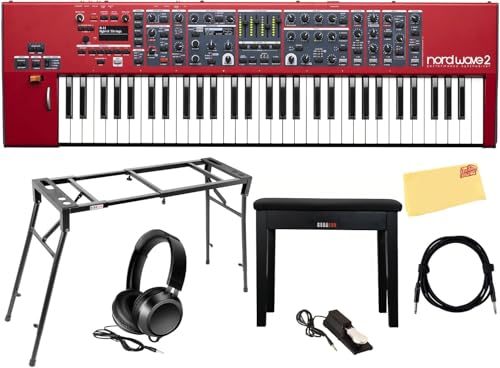 Nord Wave 2 61-Key Performance Synthesizer w/ Adjustable Stand