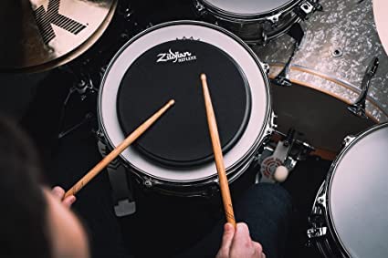 Zildjian ZXPPRCP10 10-Inch Reflexx Dual-Sided Conditioning Practice Pad w/ Drumsticks