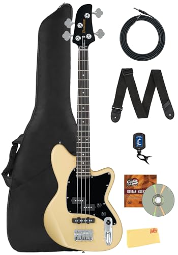 Ibanez TMB30 Talman Bass Guitar - Ivory w/ Gig Bag