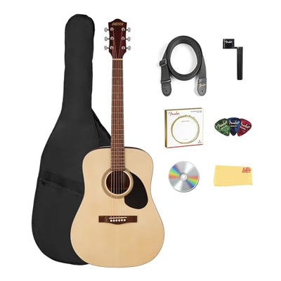 Gretsch Prelude D100 Dreadnought Acoustic Guitar - Natural w/ Gig Bag