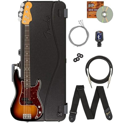 Fender American Professional II Precision Bass - 3-Color Sunburst w/ Hard Case