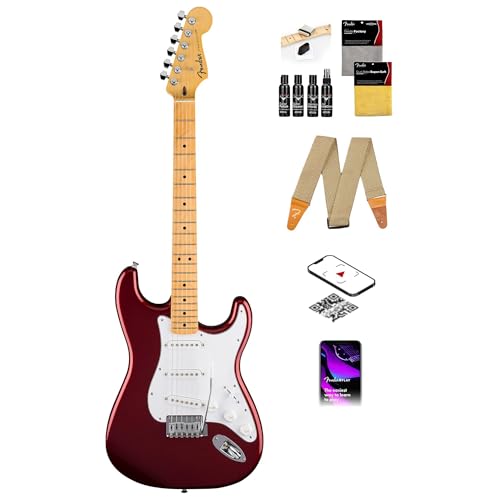 Fender Standard Stratocaster - Candy Cola w/ Guitar Cleaning Kit