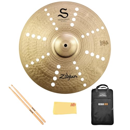 Zildjian S16TC 16" S Thin Crash Cymbal w/ Drumstick Bag