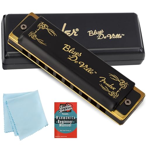 Fender Blues DeVille Harmonica - Key of G w/ Carrying Case