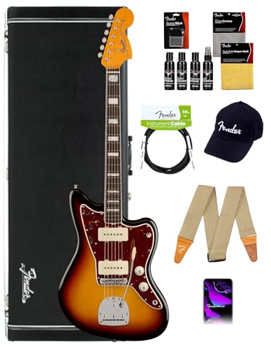 Fender American Vintage II 1966 Jazzmaster - 3-Color Sunburst w/ Guitar Cleaning Kit