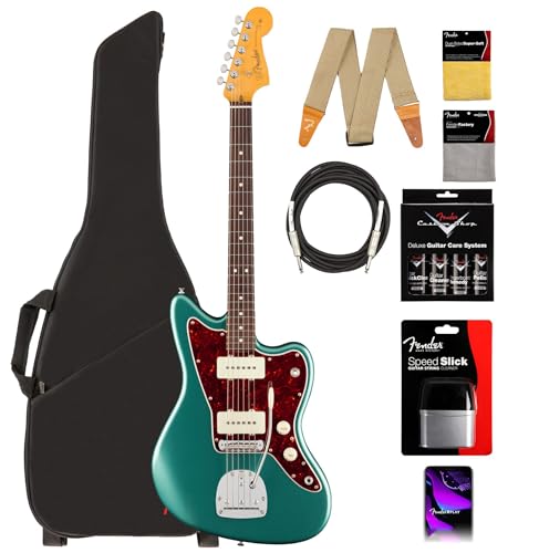 Fender American Professional Classic Jazzmaster - Faded Sherwood Green Metallic w/ Cleaning Kit