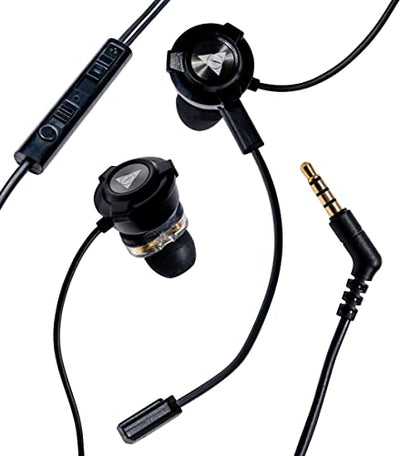 Vault Buds Duo Voice Dual-Driver Headphones with In-Line Microphone