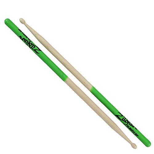 Zildjian 5A Maple Green DIP Drumsticks