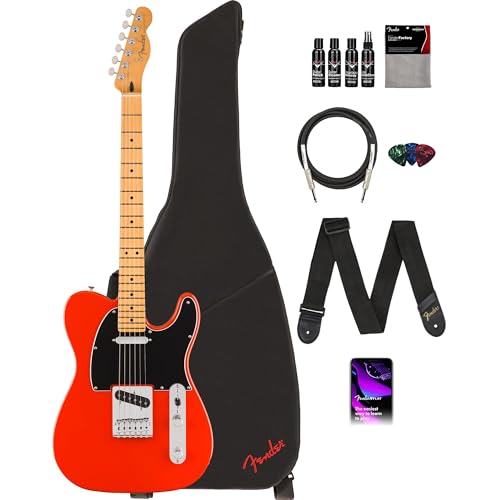 Fender Player II Telecaster - Coral Red w/ Cleaning Kit