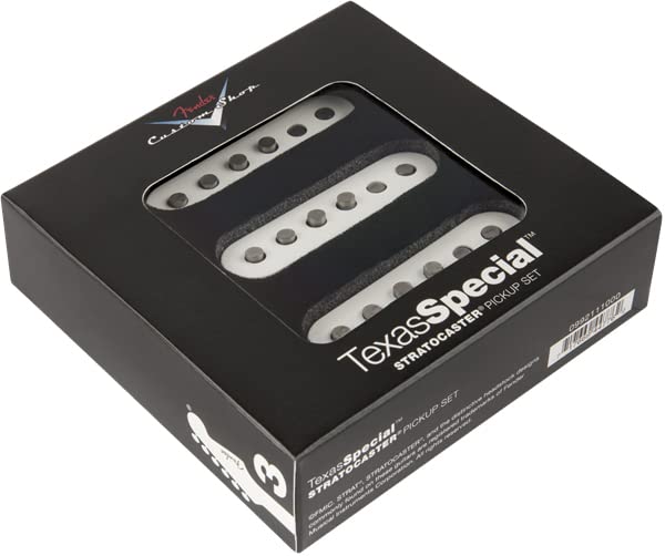 Fender Custom Shop Texas Special Stratocaster Pickups - White w/ Instrument Cable