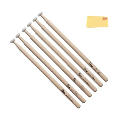 Vic Firth STATH Corpsmaster Multi-Tenor Tom Aungst Tenor Hybrid Drumsticks - 3 Pack