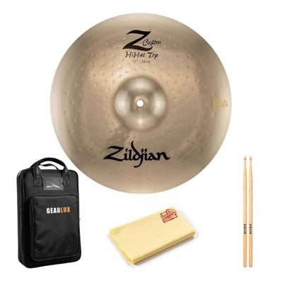 Zildjian Z40104 15" Z Custom Hi-Hat Cymbals Pair w/ Drumstick Bag